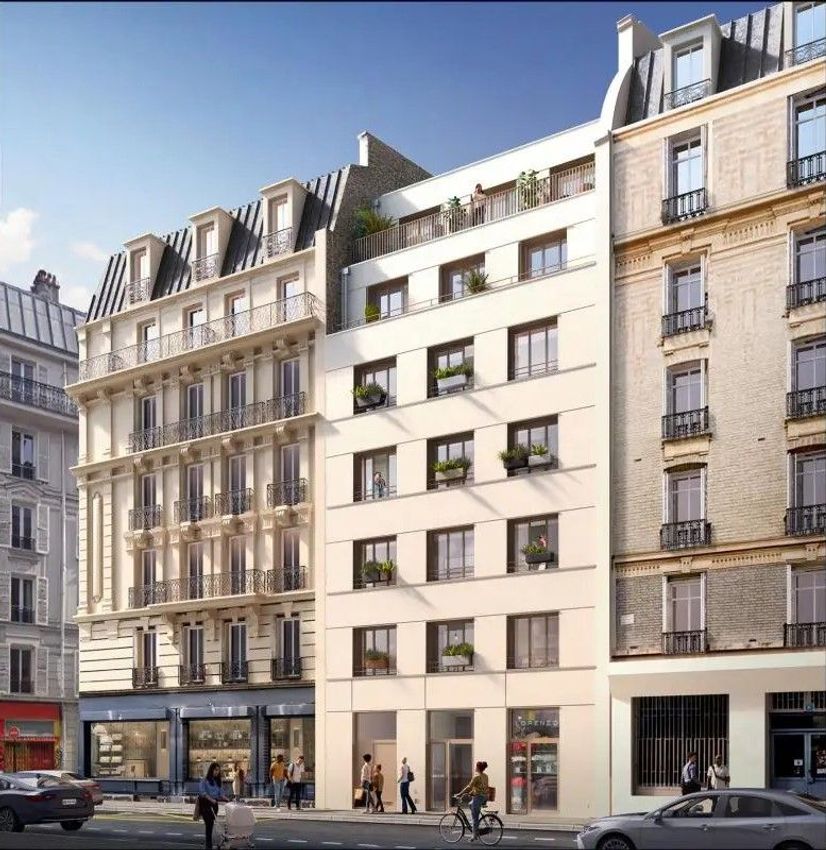 Image Vue à programme neuf de Sans numéro Rue de Meaux