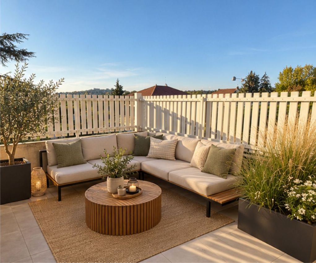 Image Terrasse à appartement de Saint-Jean-Bonnefonds