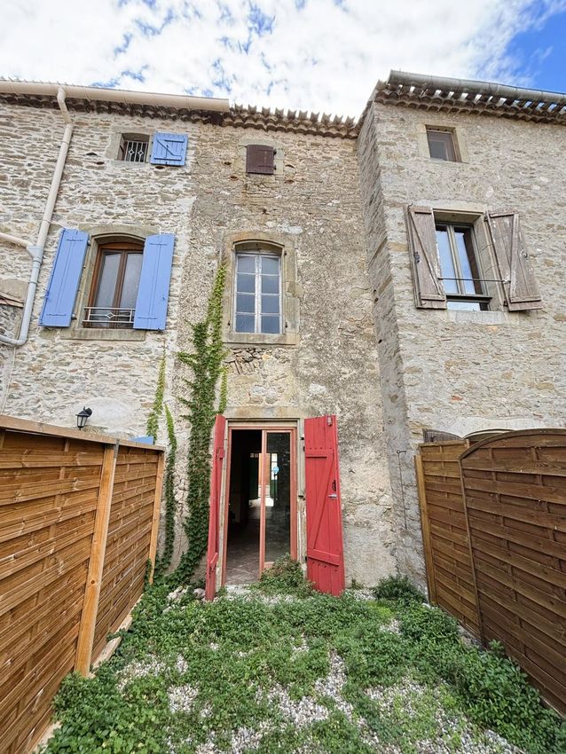 Image Façade à  maison de village de Trausse