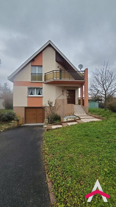Image Façade à  maison individuelle de Burnhaupt-le-Bas