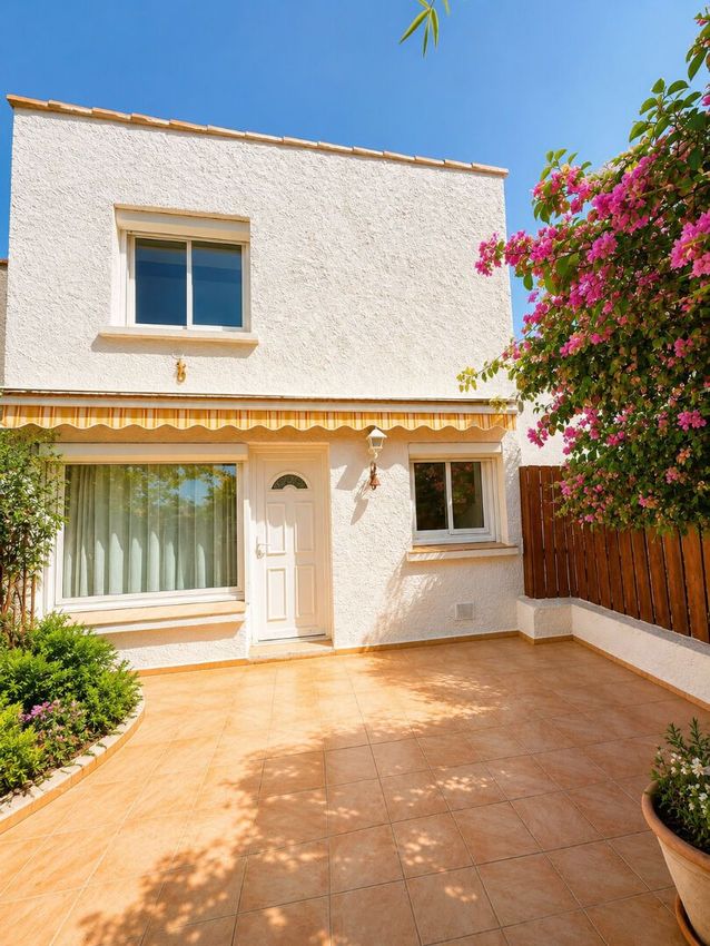Image Façade à  maison mitoyenne de Saint-Mandrier-sur-Mer