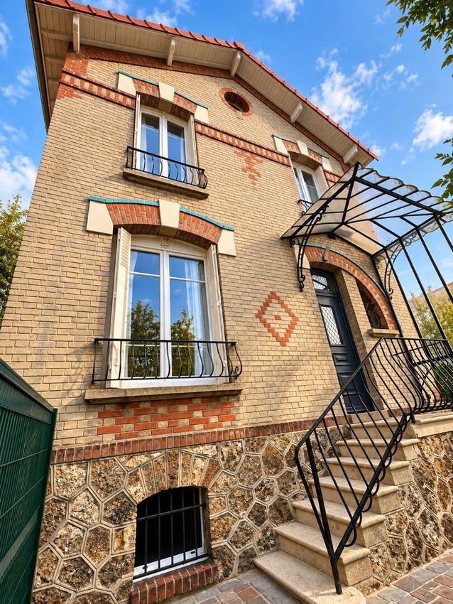 Image Façade à  maison individuelle de Colombes