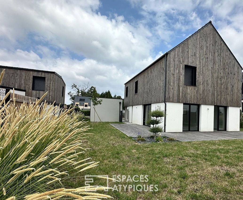 Image Façade à  maison individuelle de Cesson-Sévigné