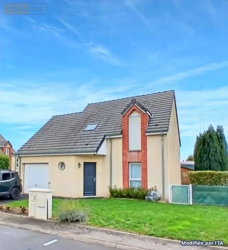 Image Façade à  maison individuelle de Neuville-Saint-Rémy