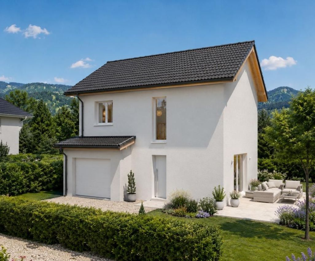 Image Façade à  maison individuelle de Crolles