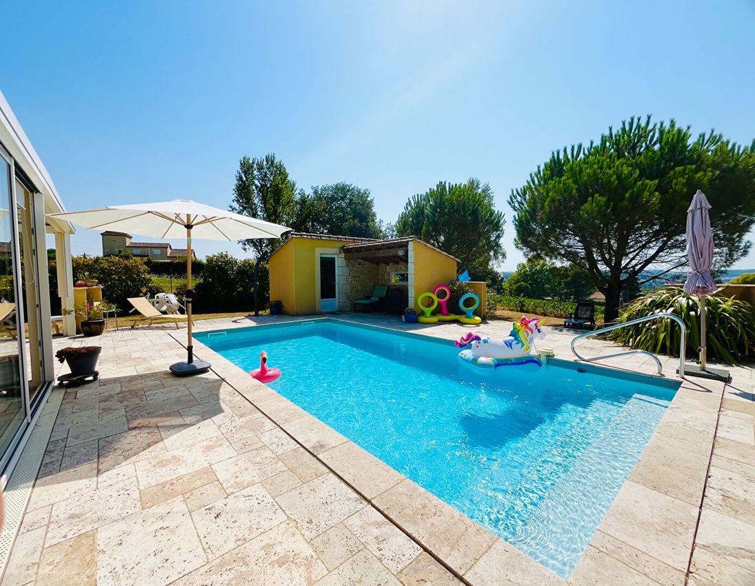 Image Piscine à  maison individuelle de Lougratte