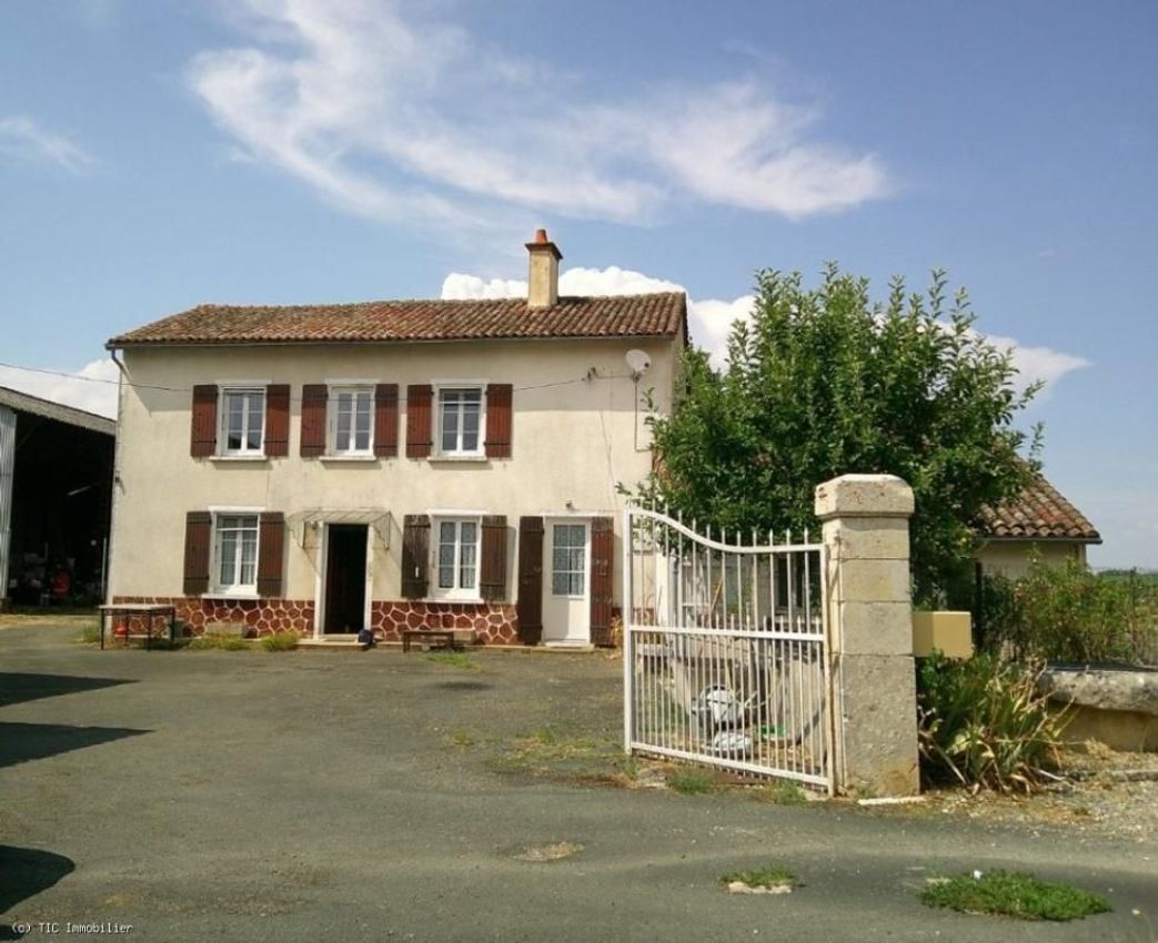 Image Façade à  maison individuelle de Chaunay