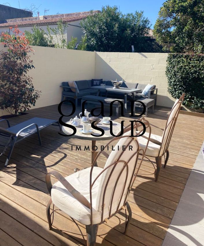 Image Terrasse à  maison mitoyenne de Le Grau-du-Roi