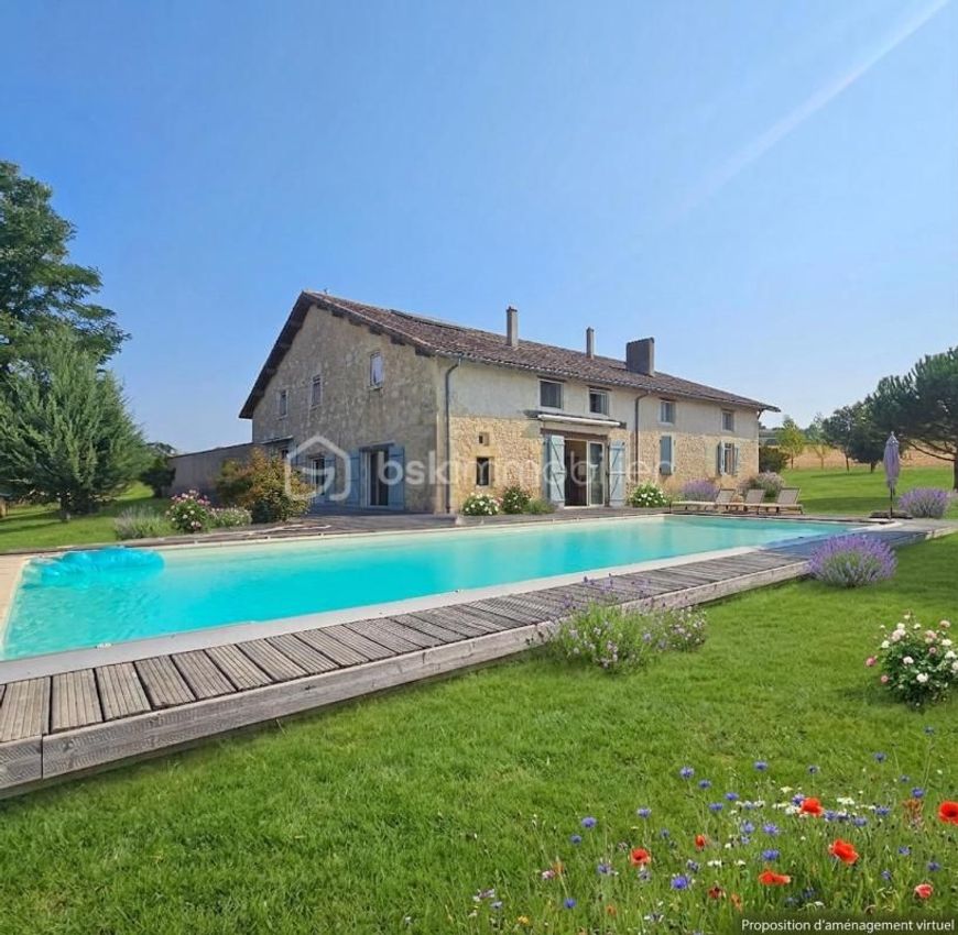 Image Piscine à  maison individuelle de Castet-Arrouy