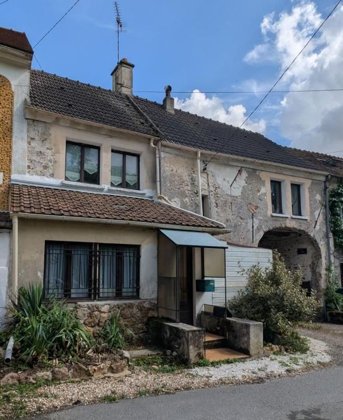 Image Façade à  maison individuelle de Saint-Cyr-sur-Morin