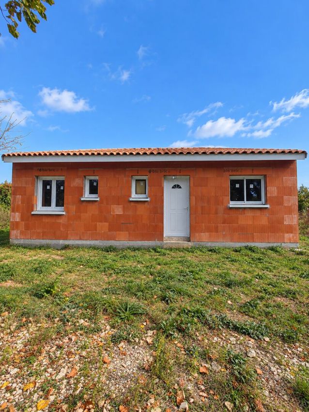 Image Façade à  maison individuelle de Moulin-Neuf