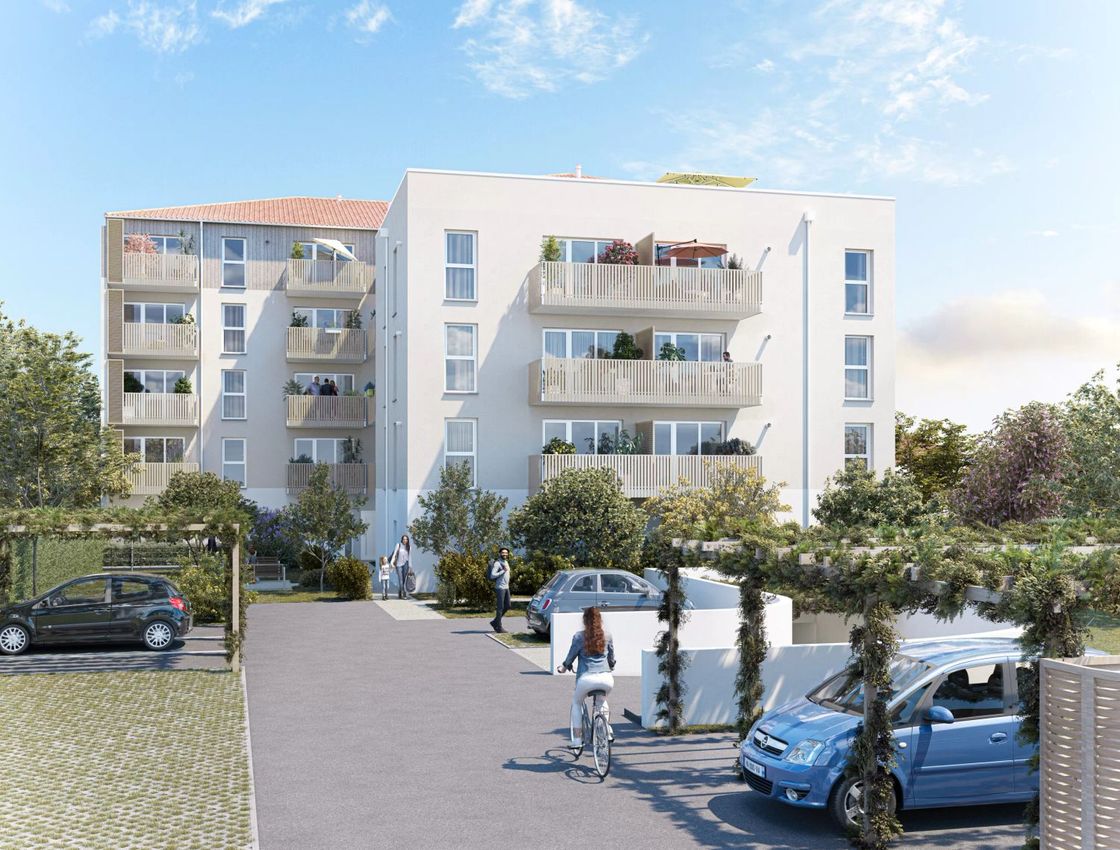 Image Façade à programme neuf de 60 Faubourg de la Cueille Mirebalaise