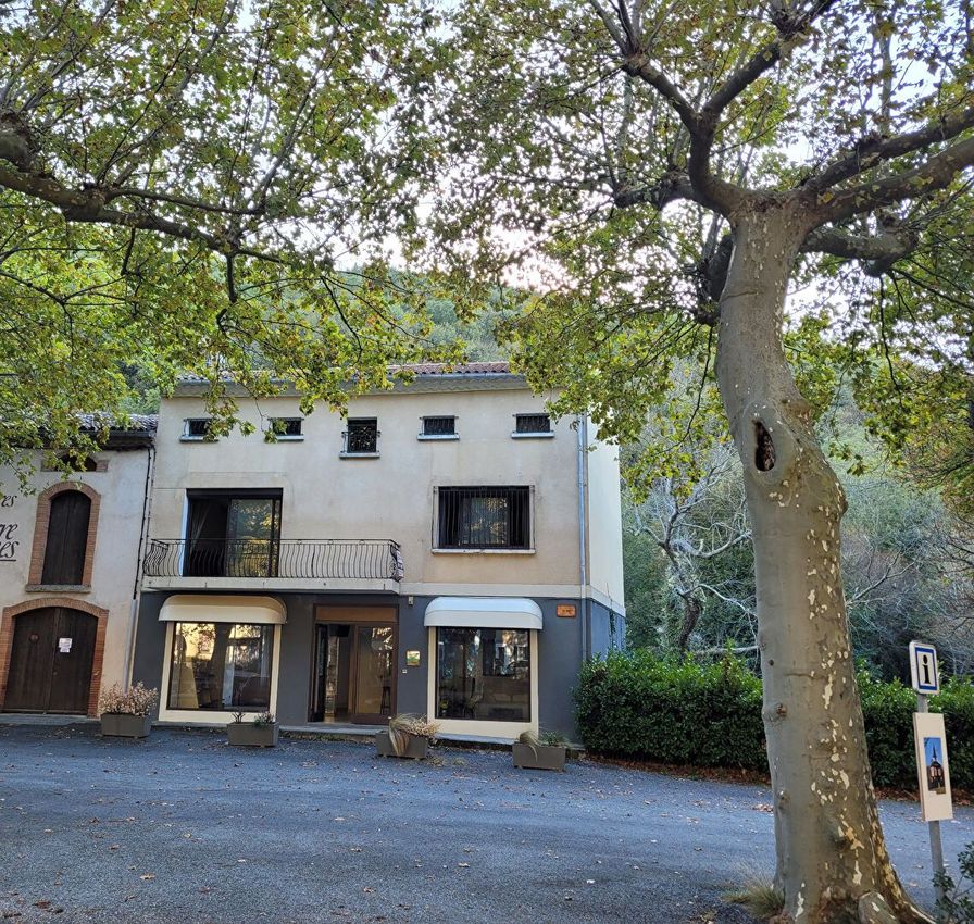 Image Façade à  maison mitoyenne de Durfort