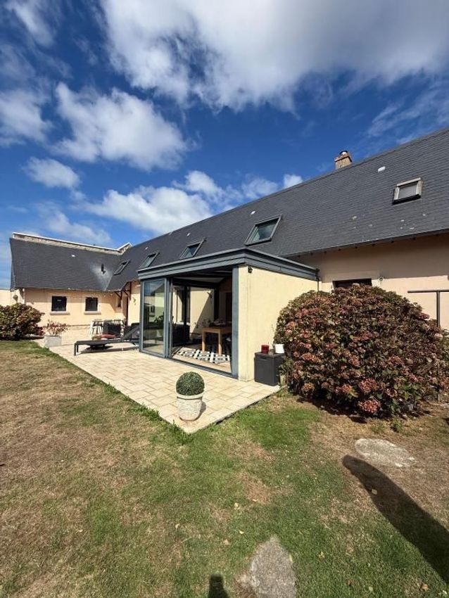 Image Façade à  maison individuelle de Octeville-sur-Mer