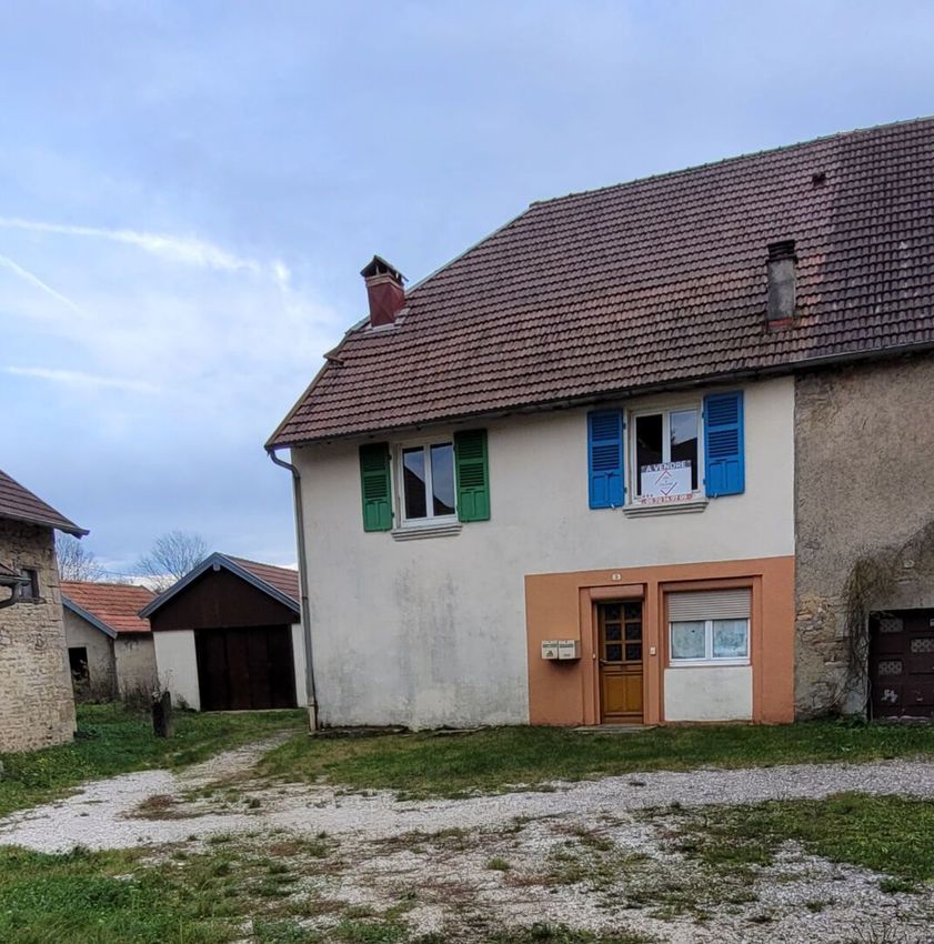 Image Façade à  maison mitoyenne de Lemuy
