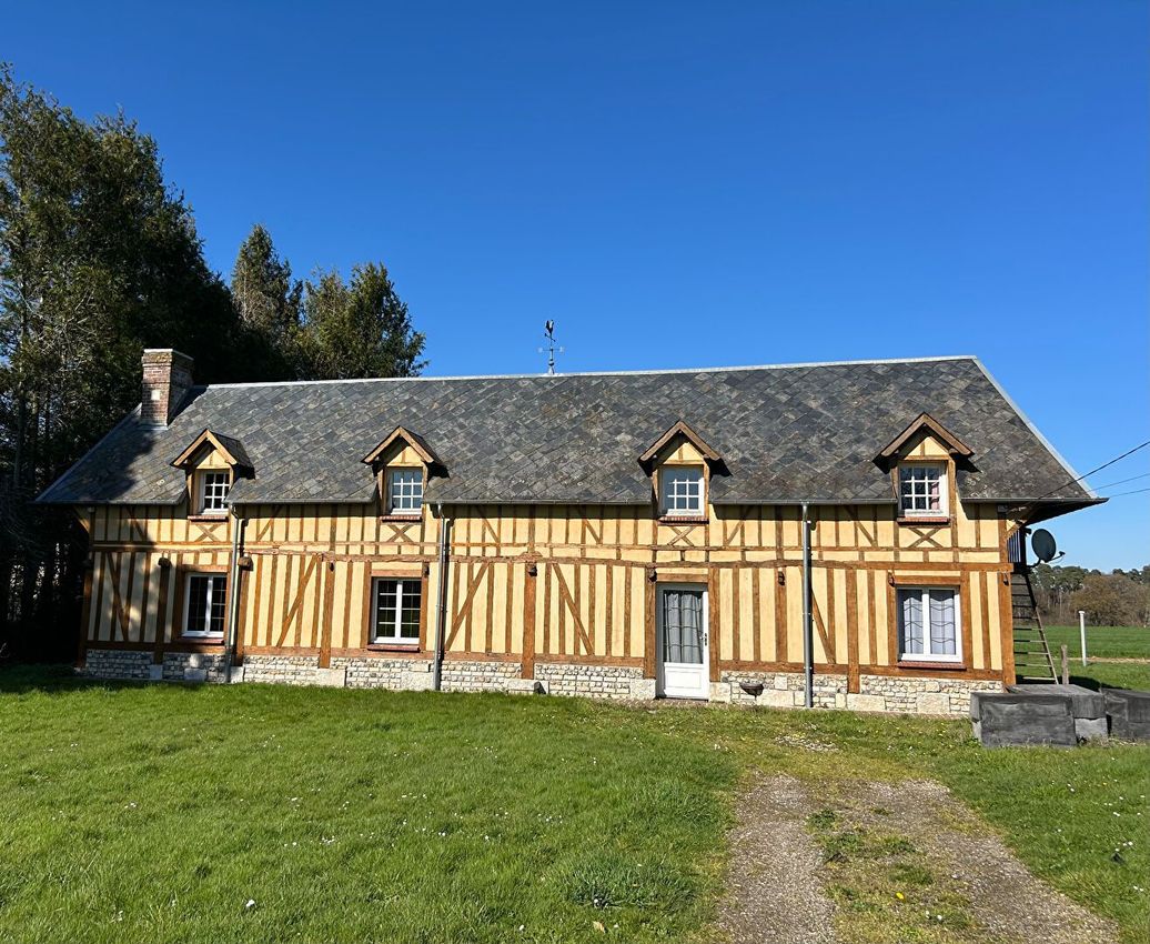 Image Façade à  maison individuelle de La Haye-de-Routot