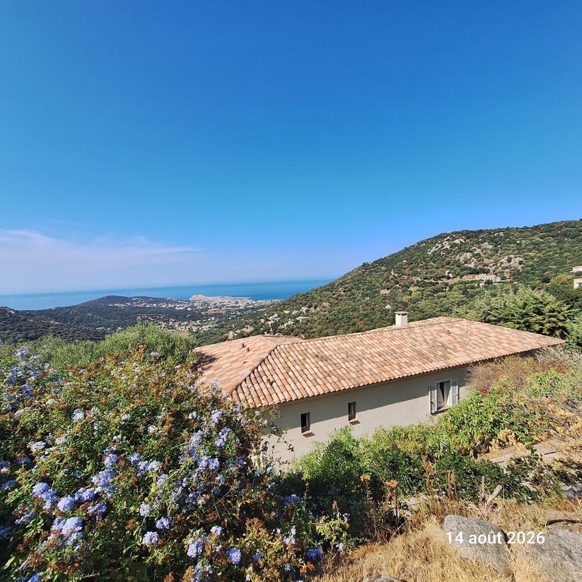 Image Vue à  villa de Santa-Reparata-di-Balagna