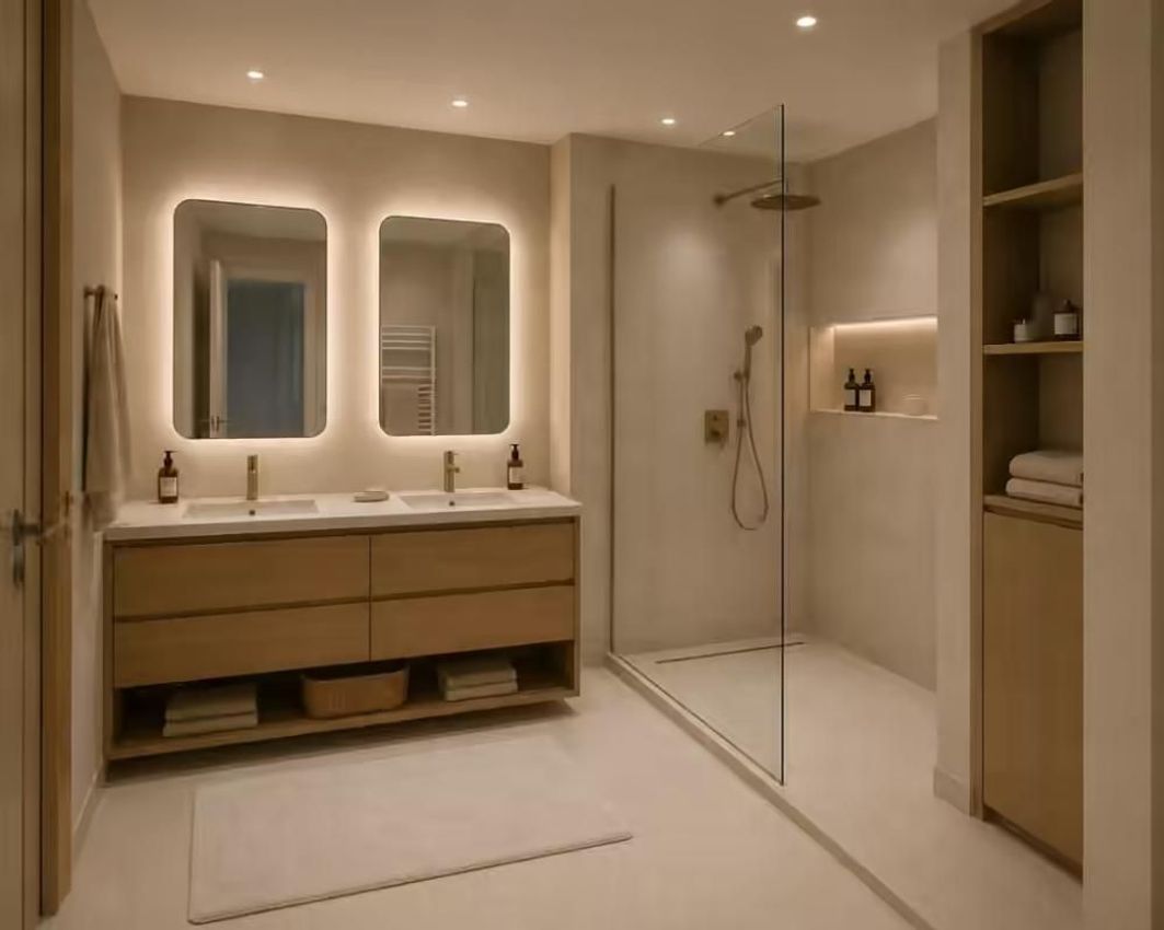 Image Salle de bains à appartement de Arpajon