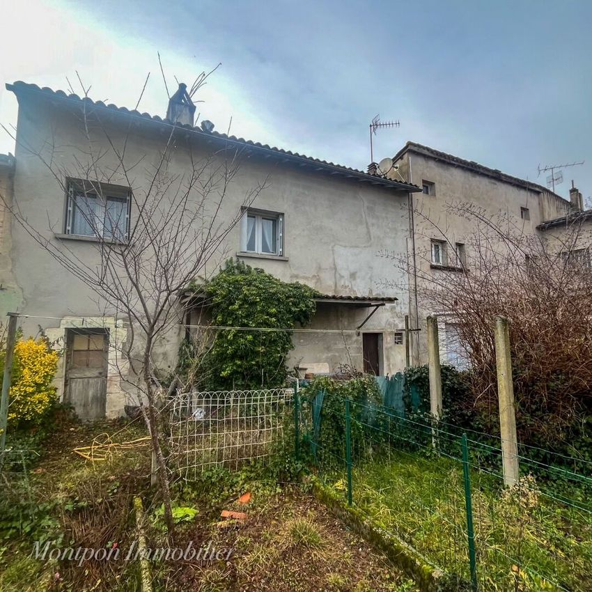 Image Façade à  maison individuelle de Montpon-Ménestérol