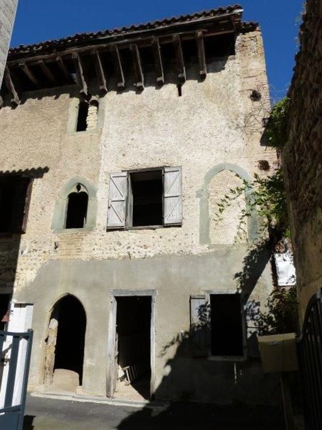 Image Façade à  maison mitoyenne de Trie-sur-Baïse