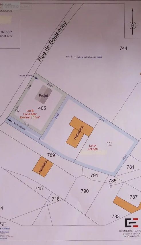 Image de terrain à La Saussaye