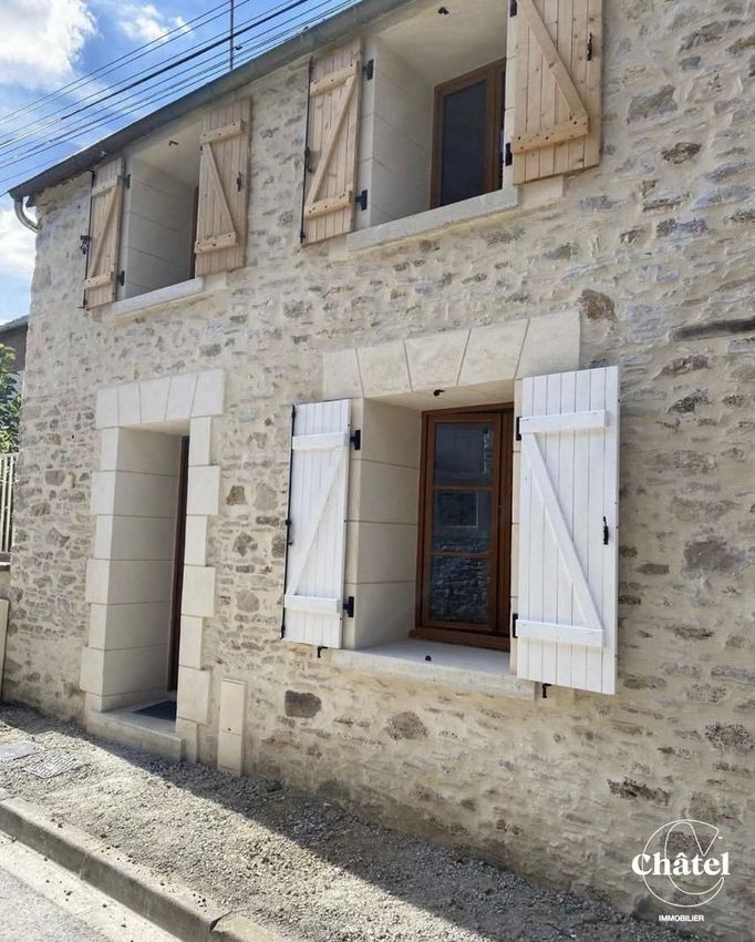 Image Façade à  maison mitoyenne de Bonneuil-en-Valois