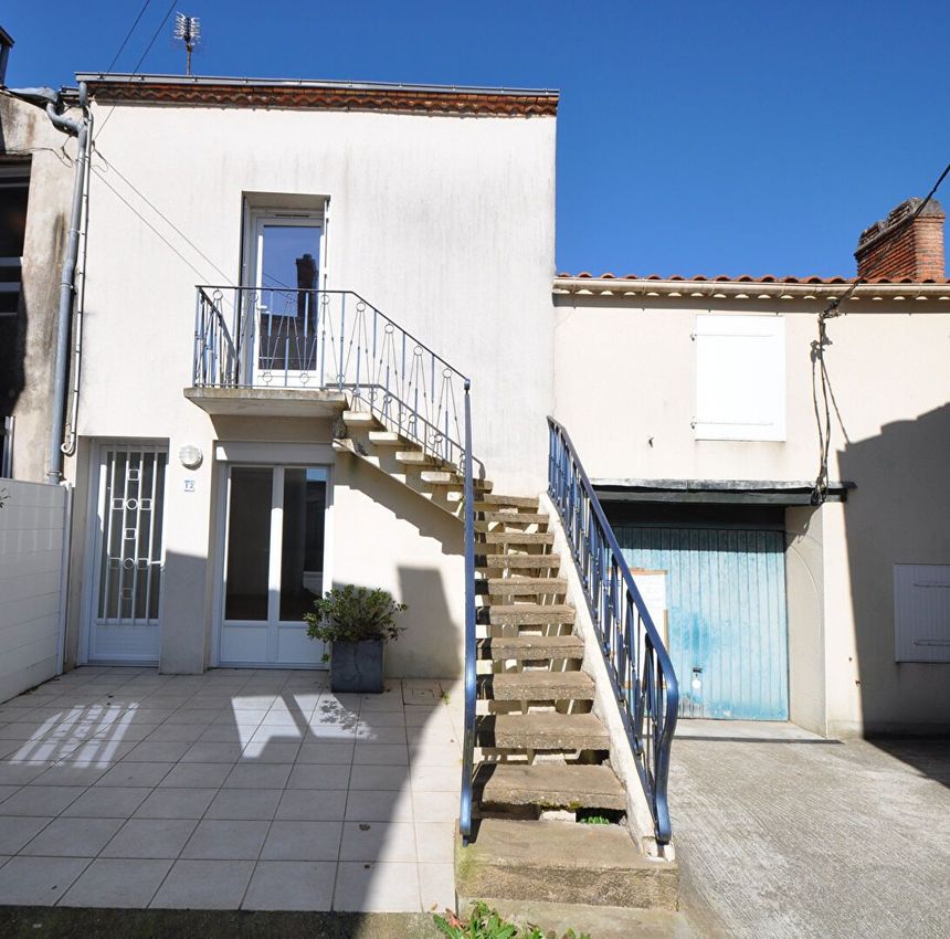 Image Façade à  maison mitoyenne de Rouans