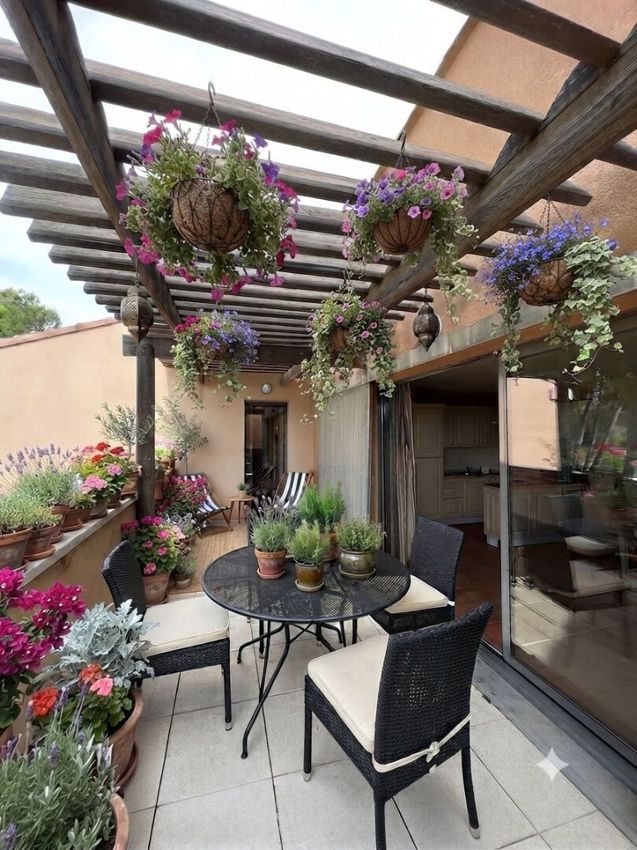 Image Terrasse à appartement de Saumane-de-Vaucluse