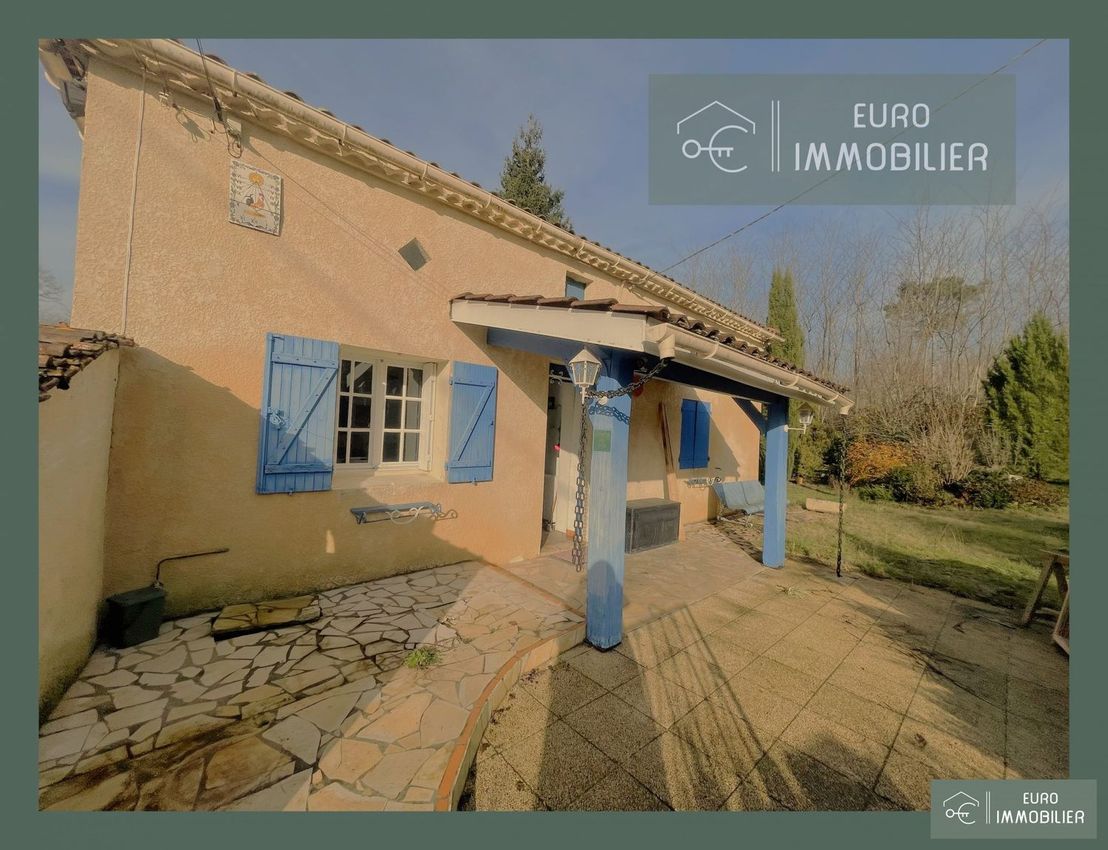 Image Façade à  maison individuelle de Uzeste