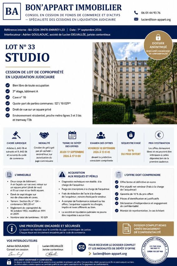 Image de appartement à Gambetta