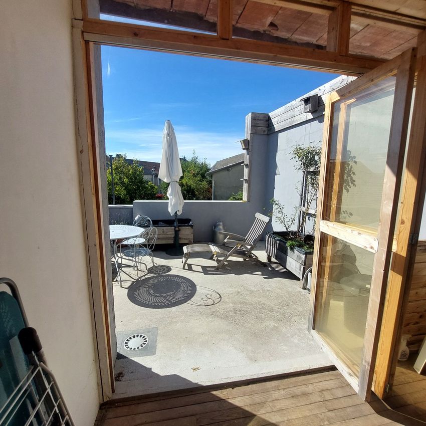 Image Terrasse à  maison individuelle de Saint-Agrève
