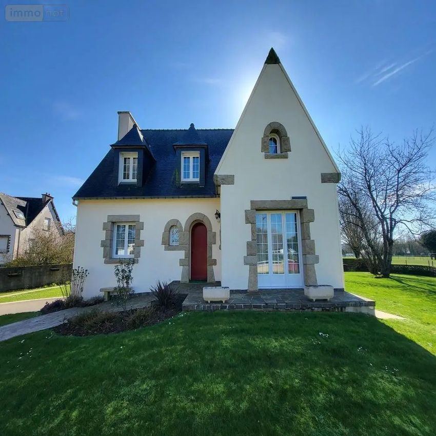 Image Façade à  maison individuelle de Spézet