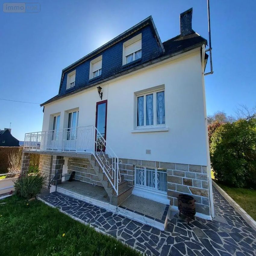 Image Façade à  maison individuelle de Châteauneuf-du-Faou