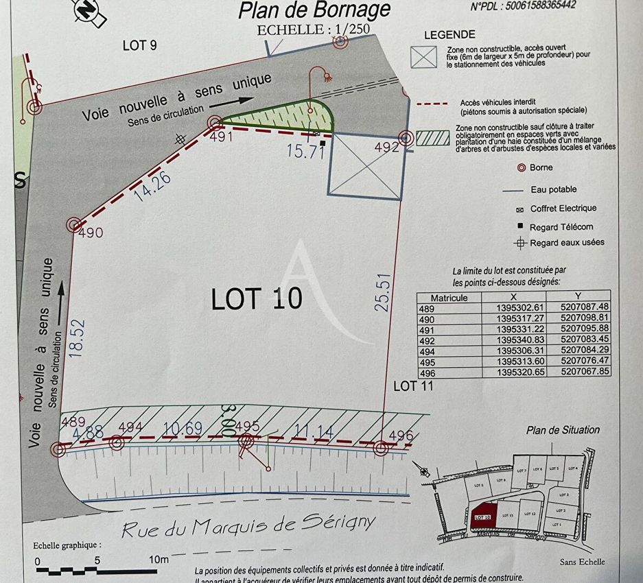 Image Plan à terrain de Breuil-Magné