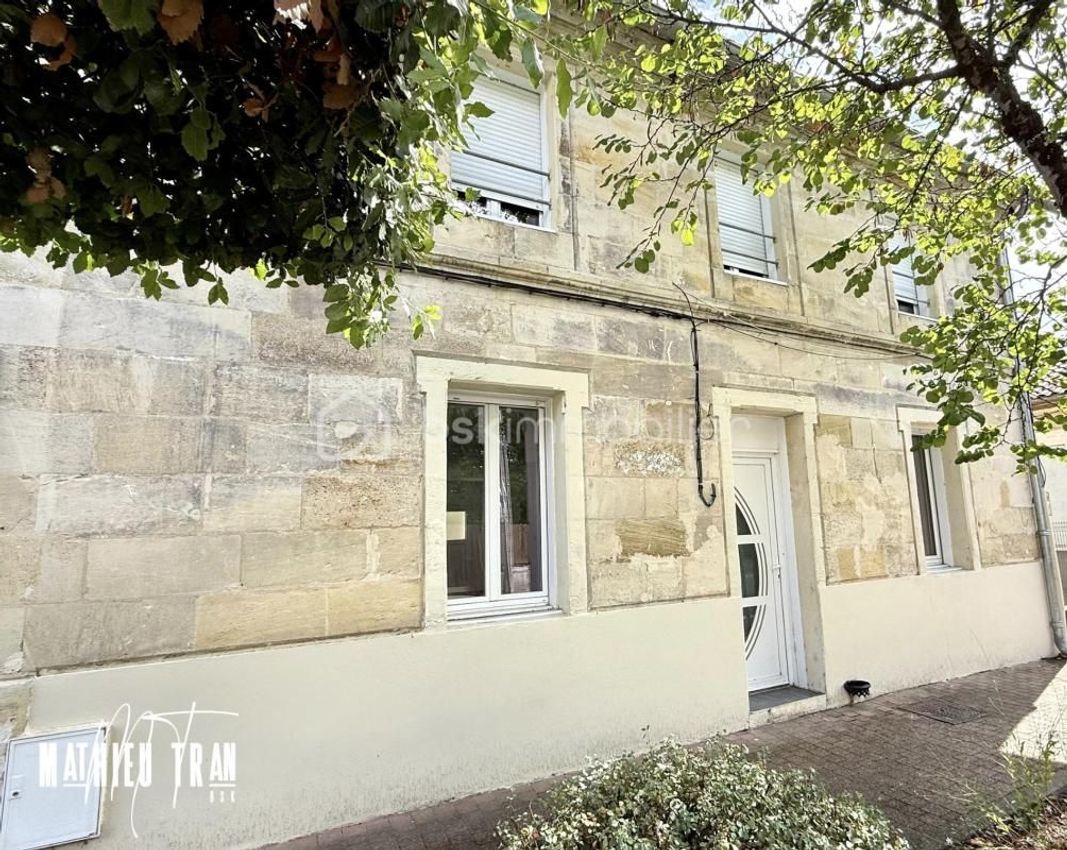 Image Façade à  maison individuelle de Coutras