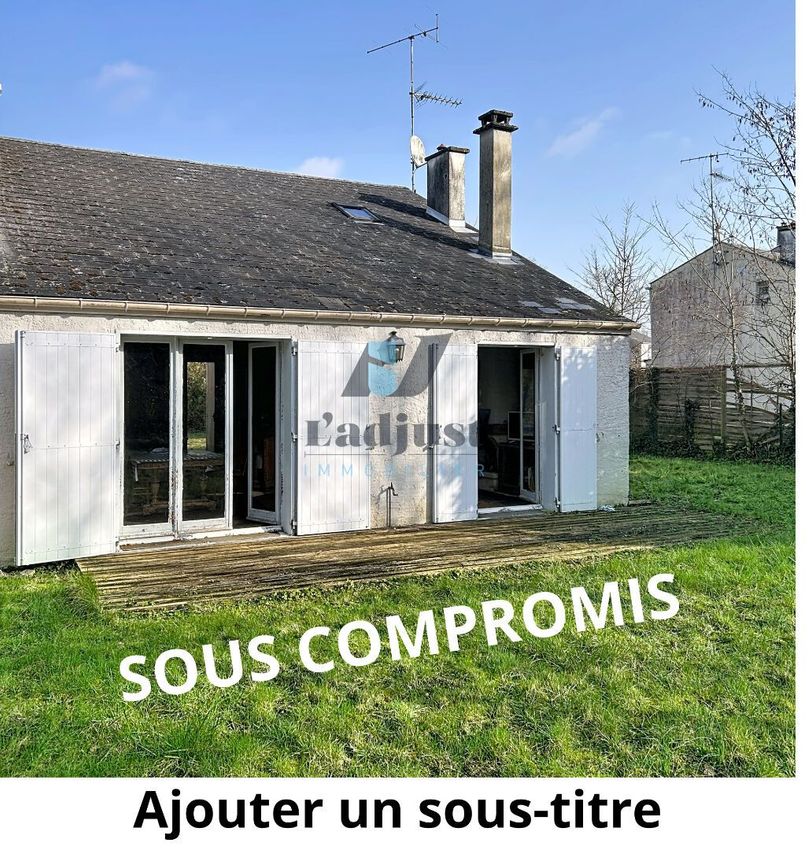 Image Façade à  maison mitoyenne de Saint-Pierre-lès-Nemours