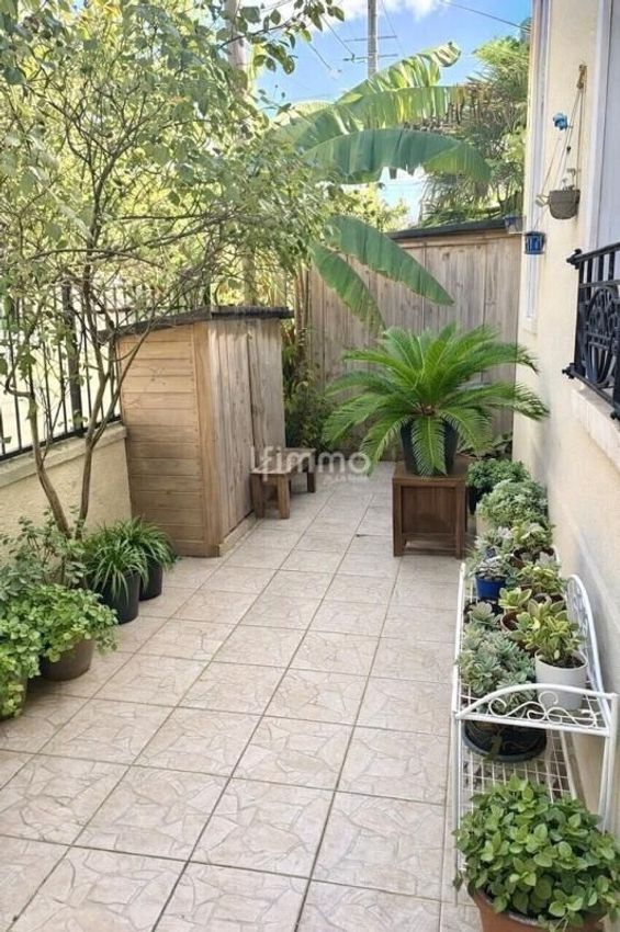 Image Terrasse à  maison individuelle de Bondy