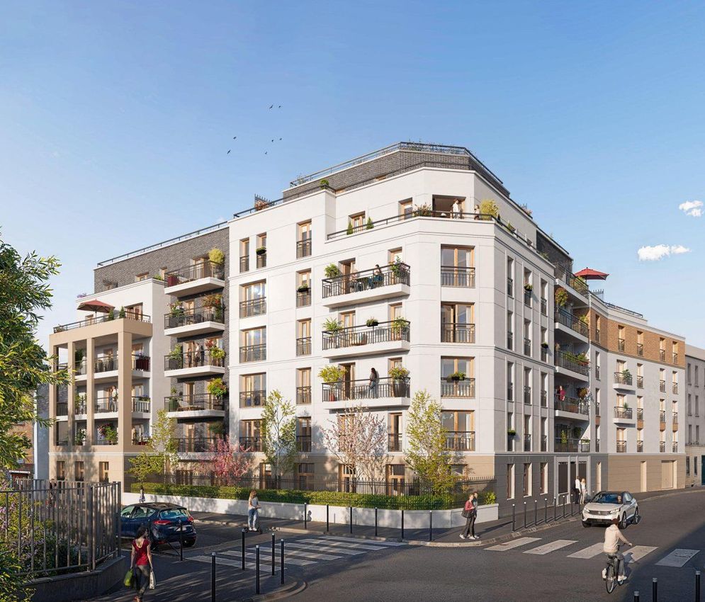 Image Façade à programme neuf de 36 Rue Heurtault