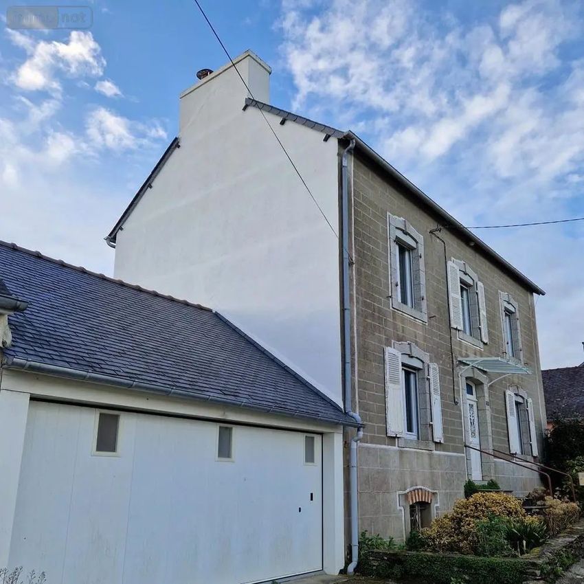 Image Façade à  maison individuelle de Châteauneuf-du-Faou