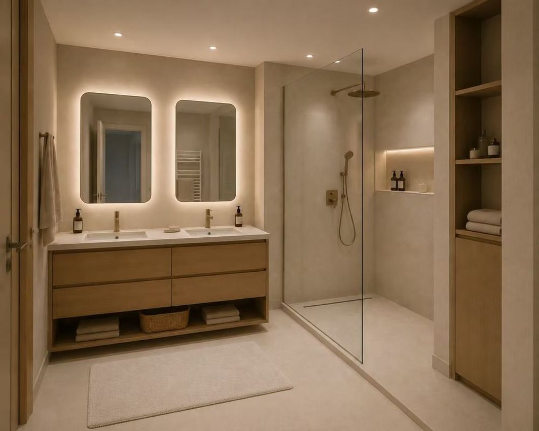 Image Salle de bains à appartement de Guignes