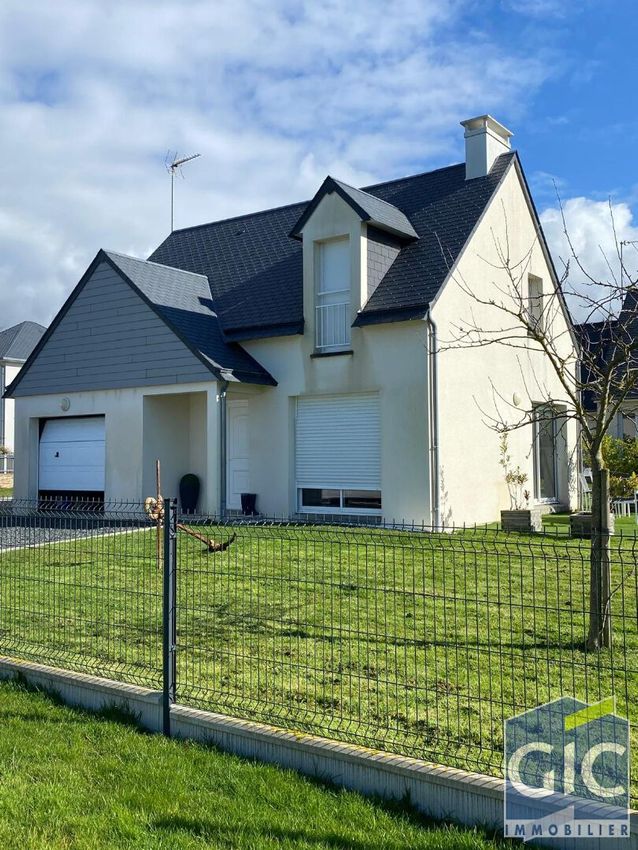 Image Façade à  maison individuelle de Blainville-sur-Mer
