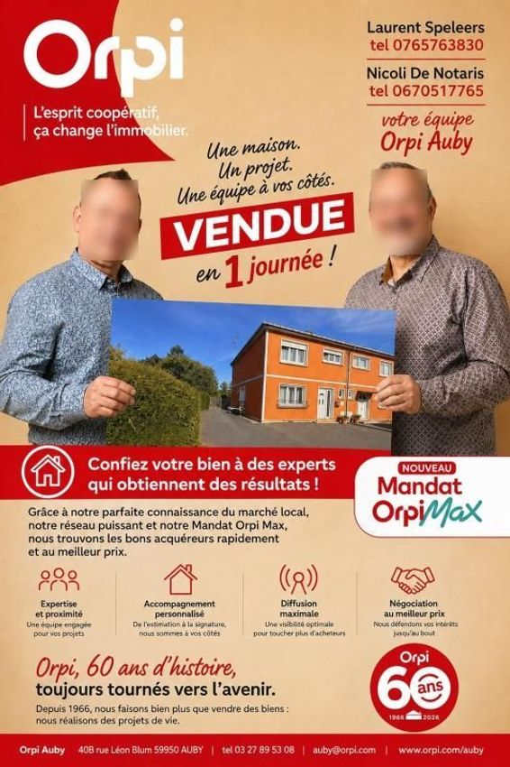 Image de  maison individuelle à Courcelles-lès-Lens