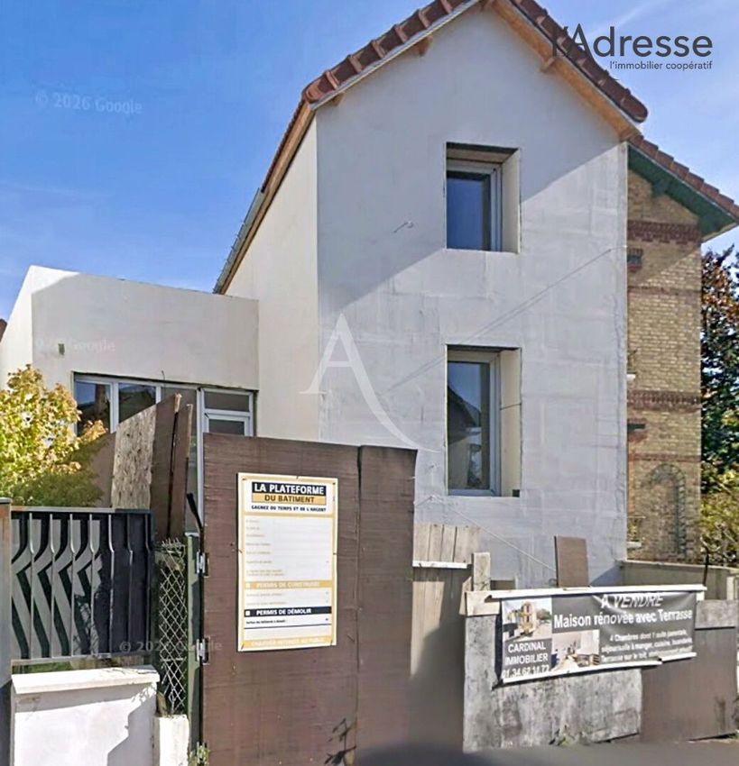 Image Façade à  maison individuelle de Suresnes