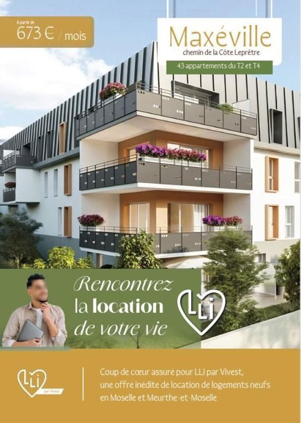Image Façade à appartement de Maxéville