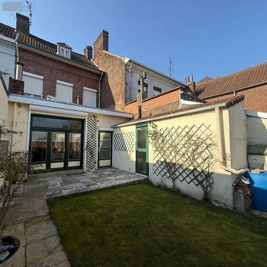 Image Façade à  maison mitoyenne de Hazebrouck