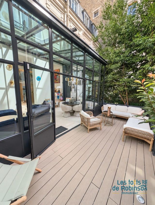 Image Terrasse à appartement de Porte Dauphine
