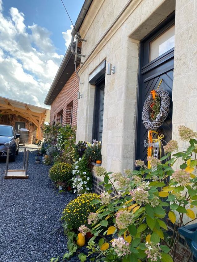 Image Façade à  maison individuelle de Estreux
