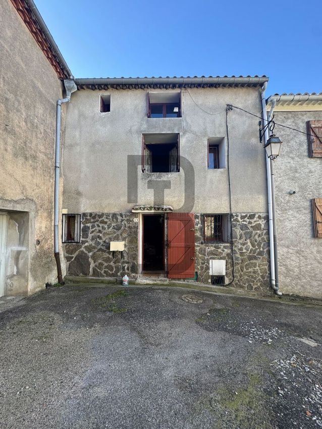 Image Façade à  maison individuelle de Quillan