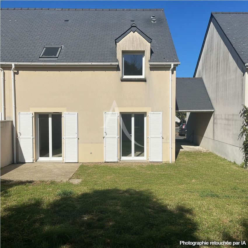 Image Façade à  maison individuelle de Bléré