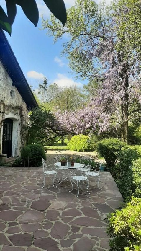Image Jardin à  propriété agricole de Sainte-Marie-de-Gosse